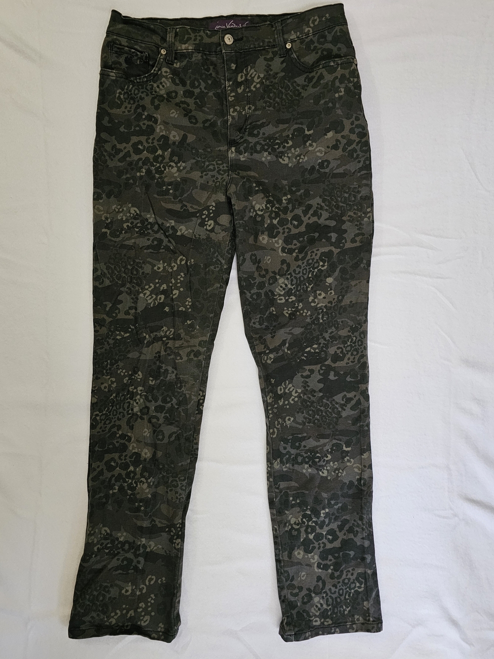 Gloria Vanderbilt  Camo Jeans